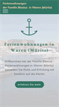 Mobile Screenshot of ferienwohnung-seeufer.de